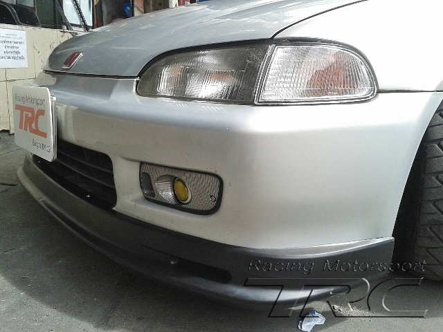 ลิ้นหน้า CIVIC 1992 3D ทรง MUGEN งานพลาสติก PP